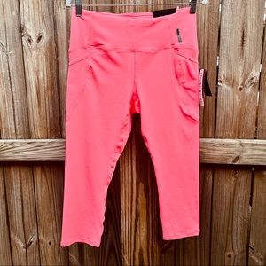 RBX Active Wear Capri Stretch Pants for Ladies; Size Largo NWT!